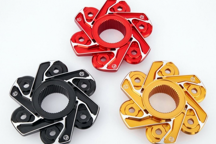 Motocorse Machined from solid Alluminium sprocket carrier