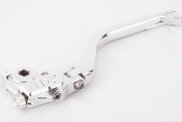 Motocorse clutch folding lever for Brembo racing master cylinder RCS 18/20