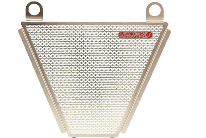 Motocorse Titanium oil radiator protection screen