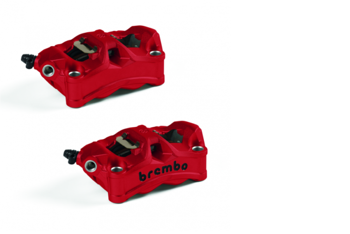 BREMBO STYLEMA RED CALIPERS DUCATI PANIGALE V4 S/R/SP 18-22