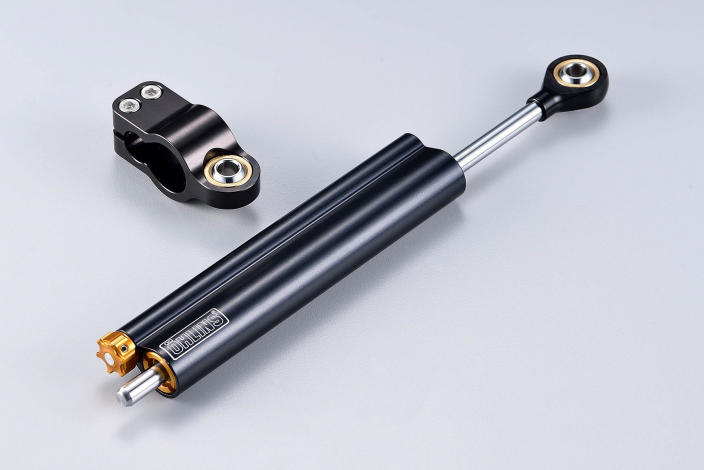 OHLINS UNIVERSAL BLACK EDITION KIT STEERING DAMPER 68MM STROKE