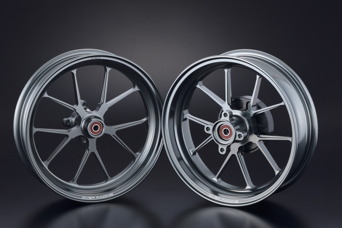 GP-TEN Wheel Set Gunmetal 2.70/3.50-12 MONKEY125 ABS